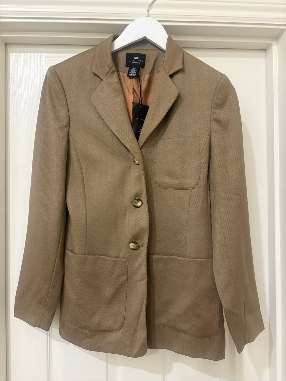The Limited Women's Camel Blazer Jacket